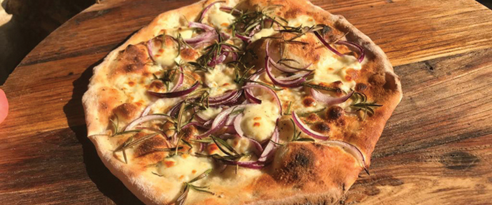 Rosemary & Red Onion Pizza Recipe